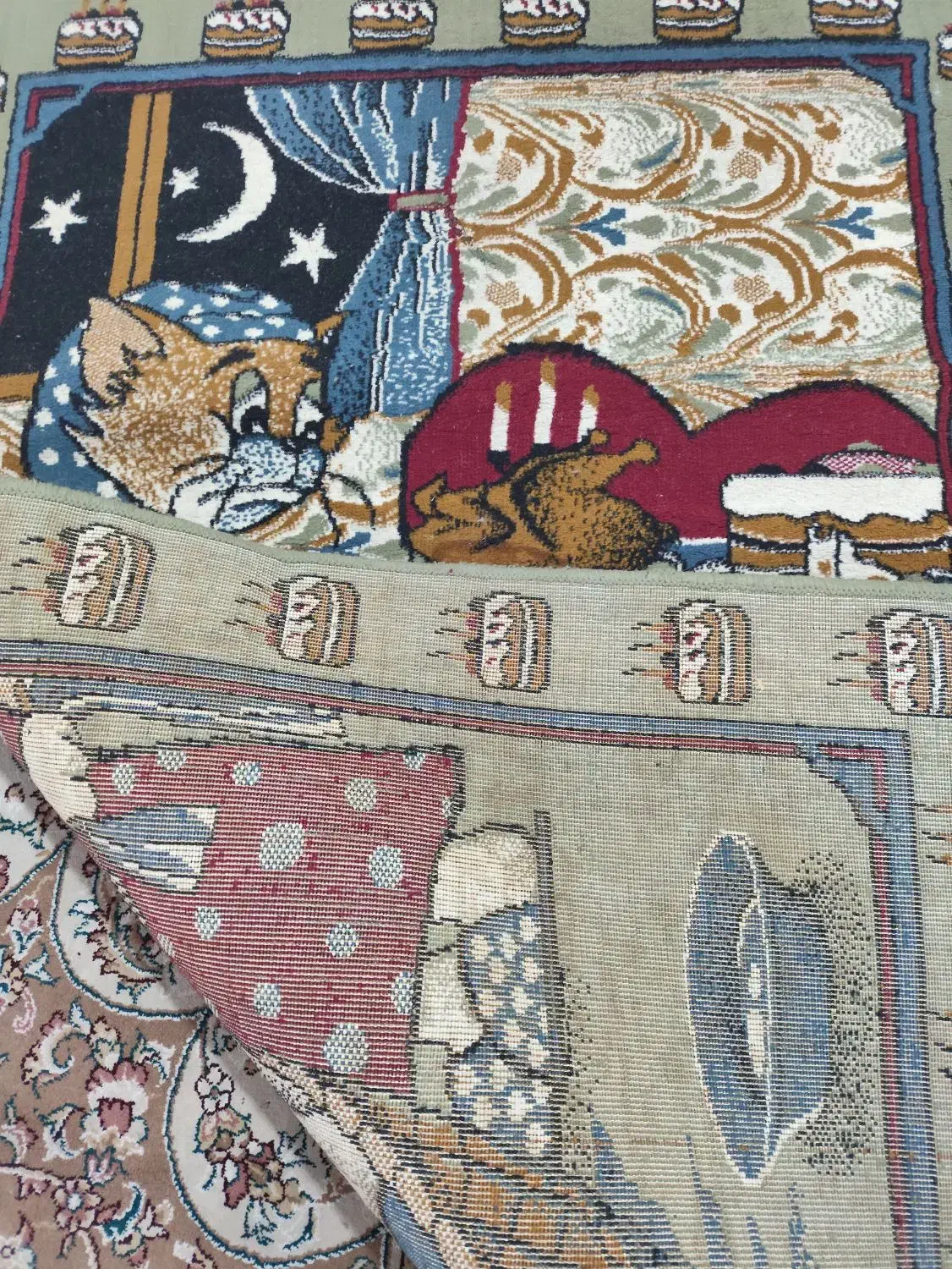 فرش|فرش|خرم‌آباد, |دیوار