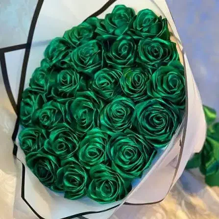 گل رز ربانی ساده و شاین دار|گل مصنوعی|گلستان (تهران), |دیوار