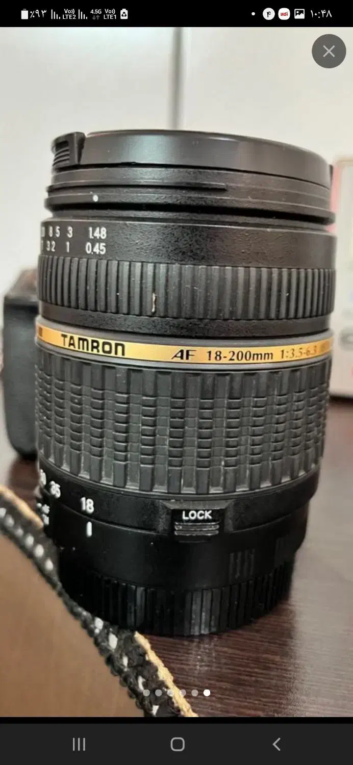 لنز تله  فوتو تامرون با فیلتر UV آلمانی|دوربین عکاسی و فیلمبرداری|اصفهان, بهارستان (مخابرات)|دیوار