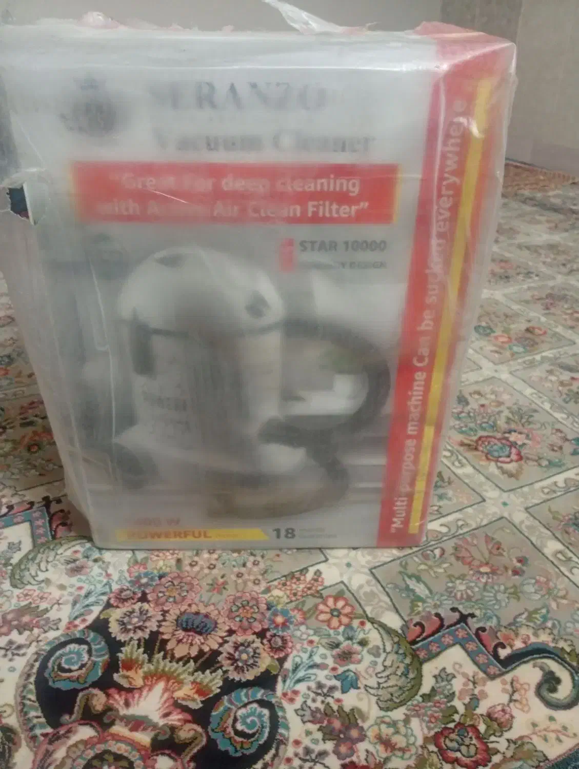 جاروبرقی ۱۰۰۰۰ درد ۹ هنوز استفاده نشده ه|جاروبرقی، جارو شارژی، بخارشو|تربتحیدریه, کلاته توکلی|دیوار