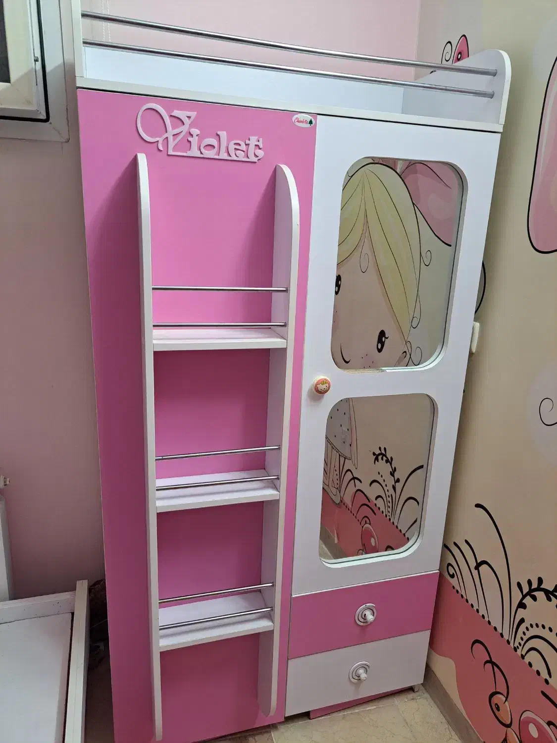 کمد و تخت کودک و نوجوان|تخت و سرویس خواب|کرمان, |دیوار