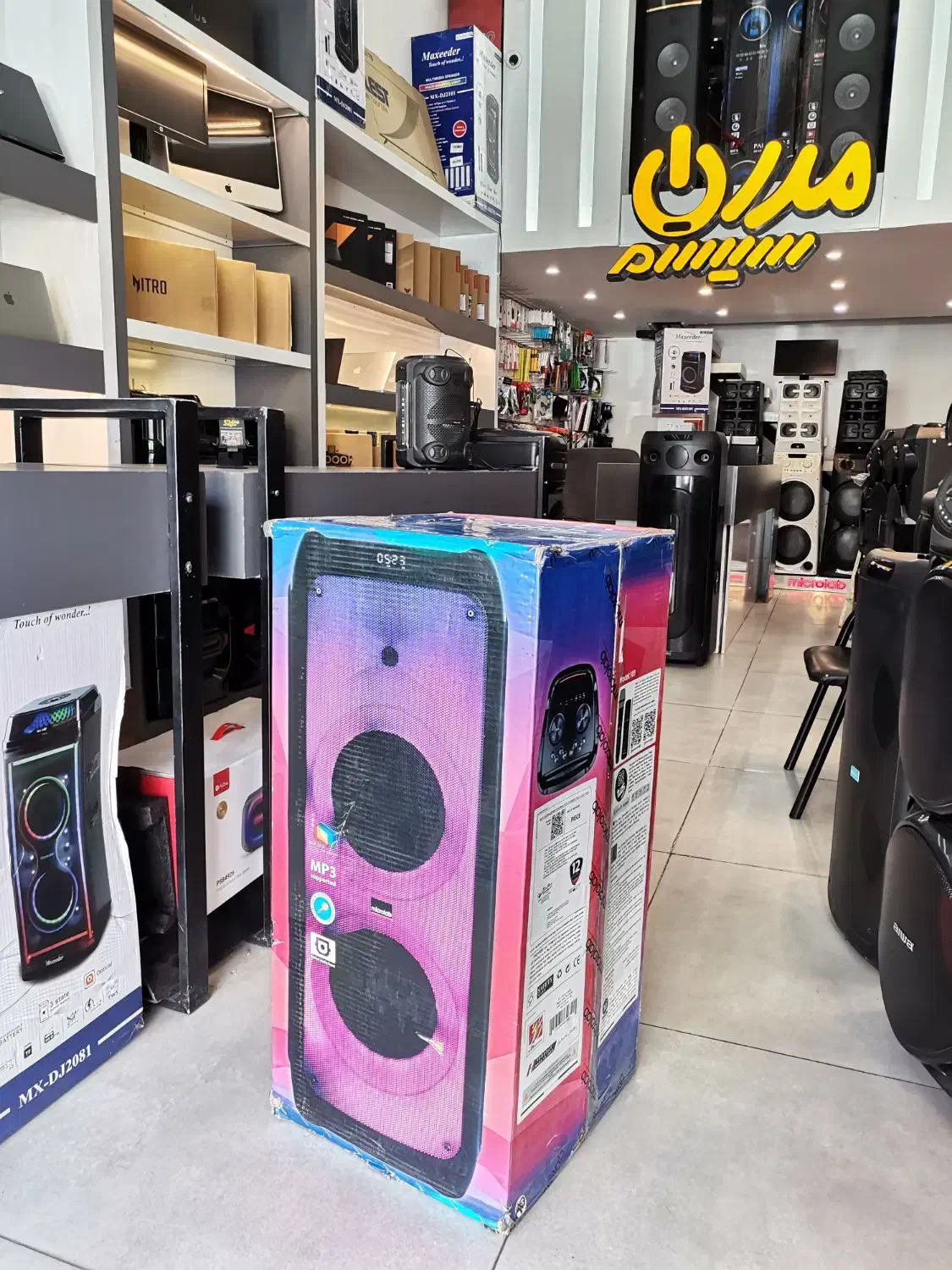 اسپیکر شارژی آکبند میکرولب FLAME 101|پخش‌کننده همراه|یزد, |دیوار