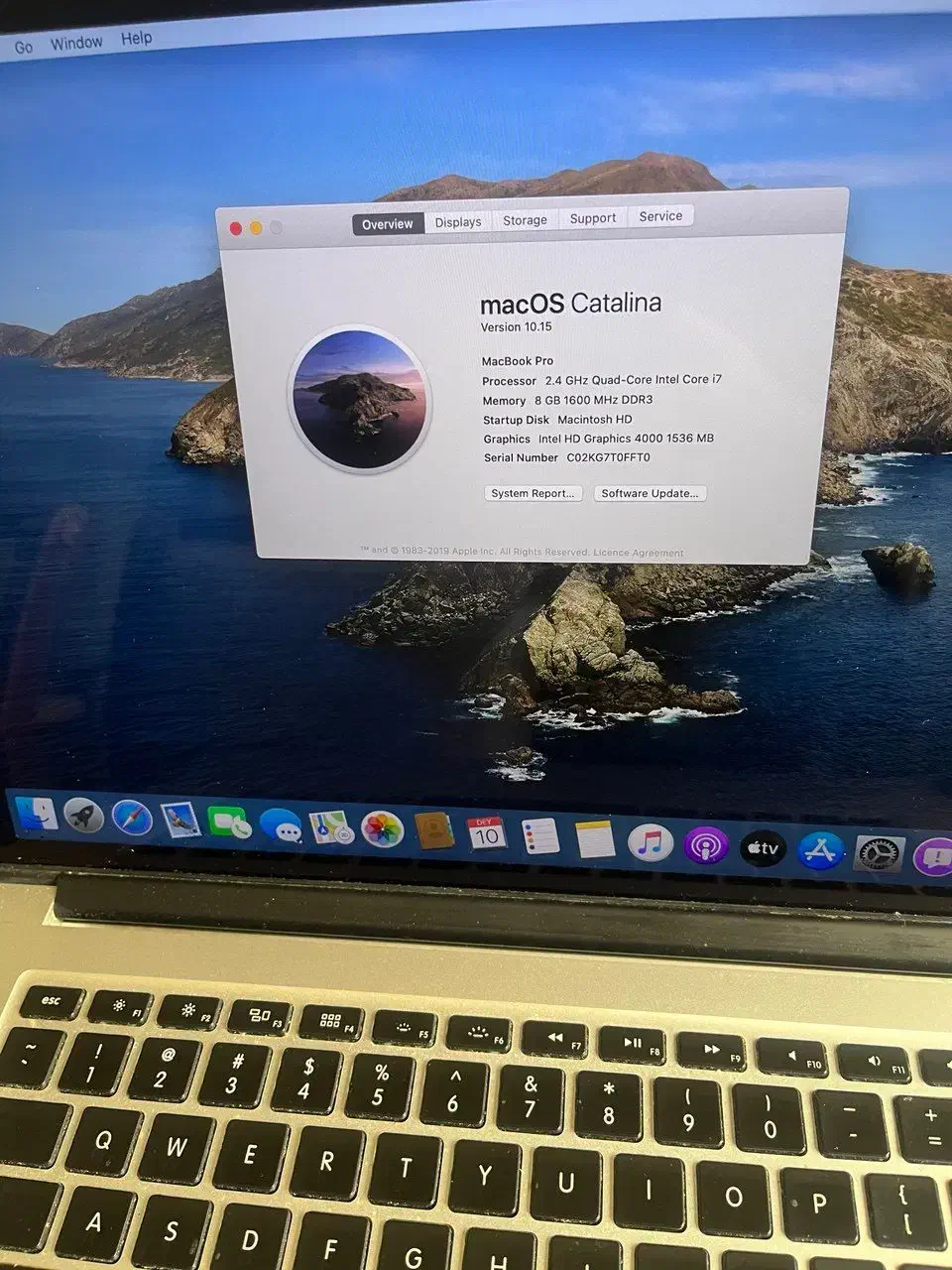 Macbook pro i7 چهار هسته‌ای|رایانه همراه|تبریز, |دیوار