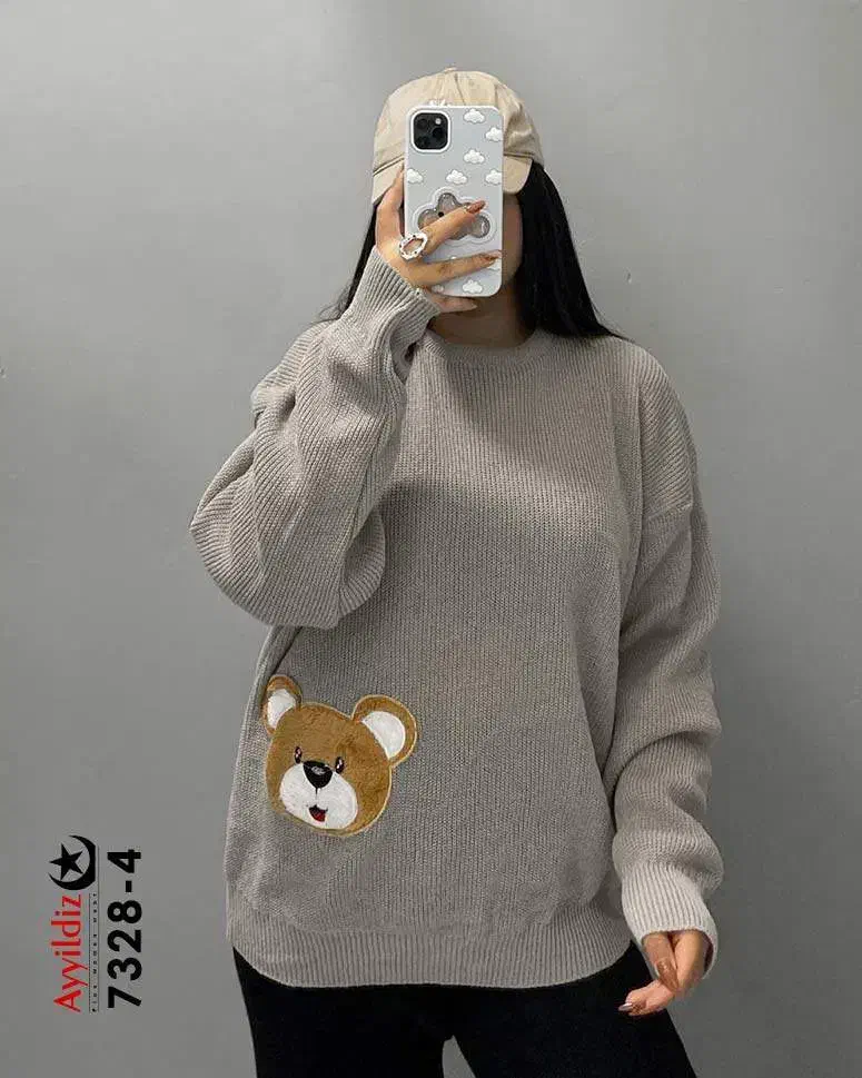 بلوز بافت استیکر دار  سایز بزرگ آییلدیز کد 7328|لباس|سهند, |دیوار