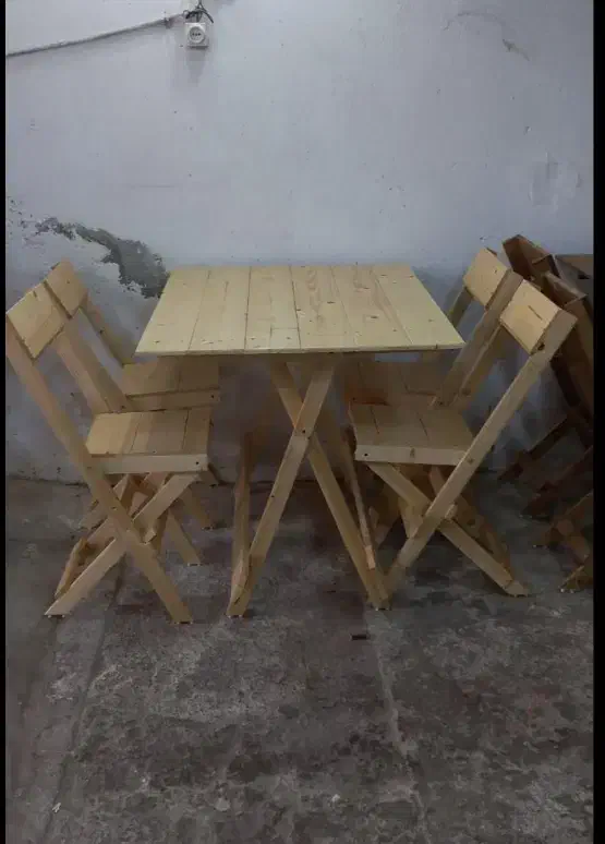 میز چوبی تاشو نو|میز و صندلی غذاخوری|لنگرود, |دیوار