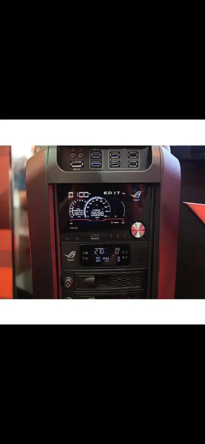 پنل کنترلر فن ایسوس rog front base|قطعات و لوازم جانبی رایانه|مشهد, دانشجو|دیوار