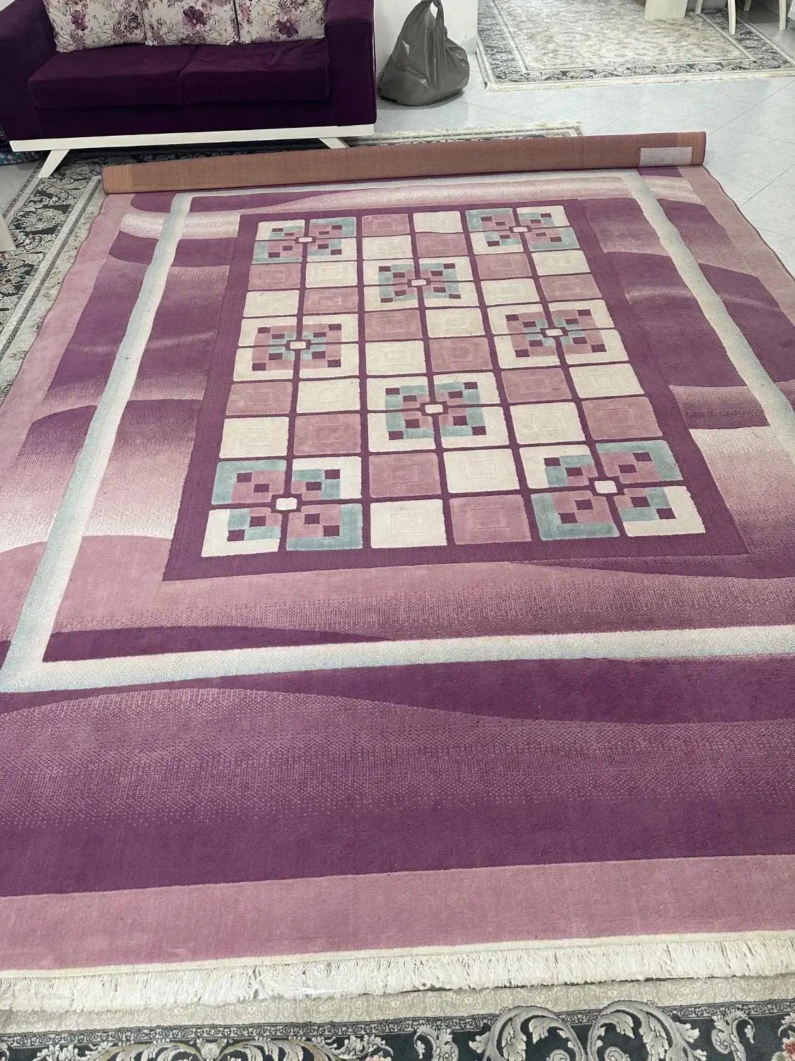 فرش 12 متری ساوین|فرش|بهشهر, |دیوار