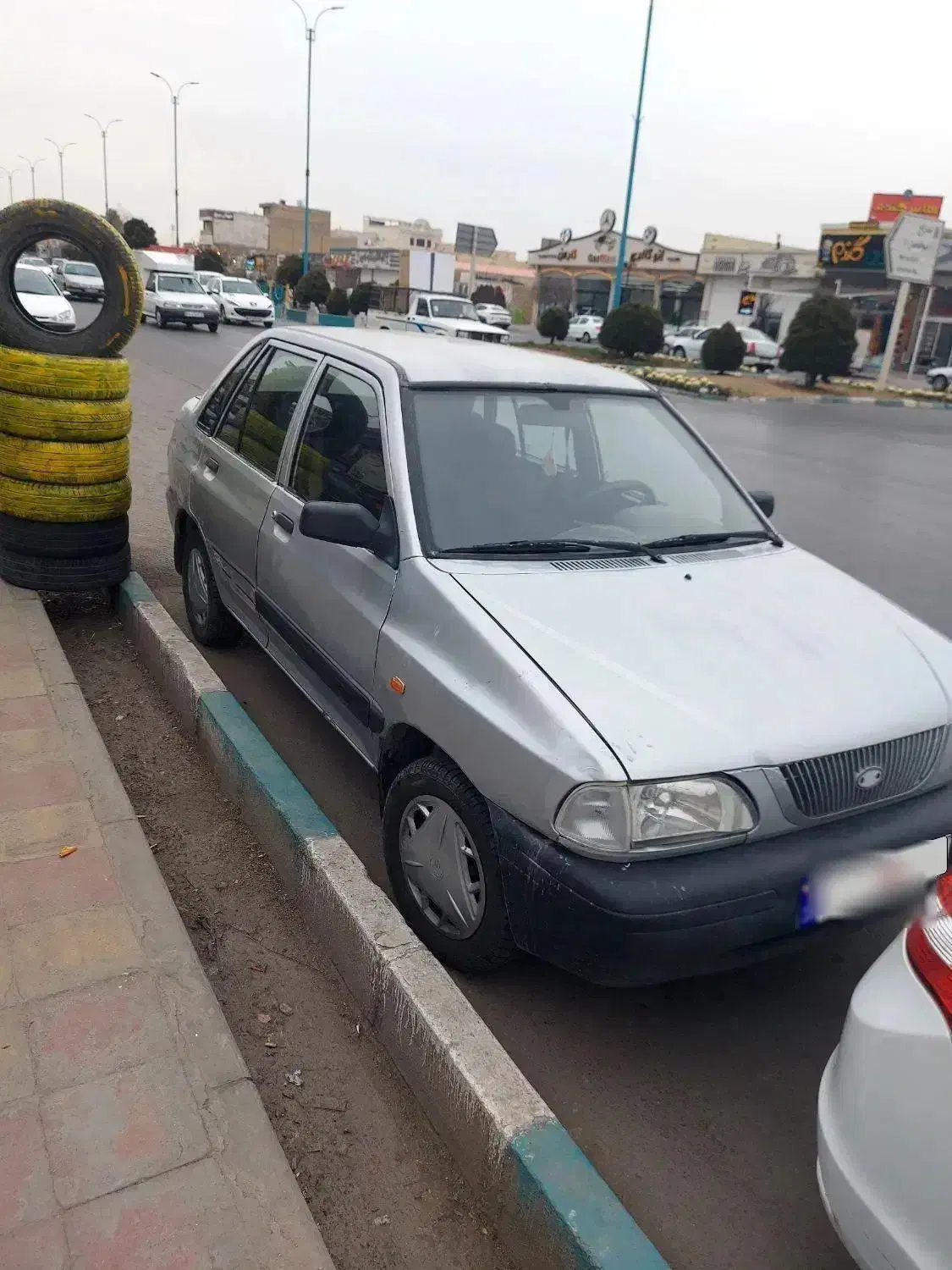 پراید نقره ای مدل۸۵|خودرو سواری و وانت|یزد, |دیوار