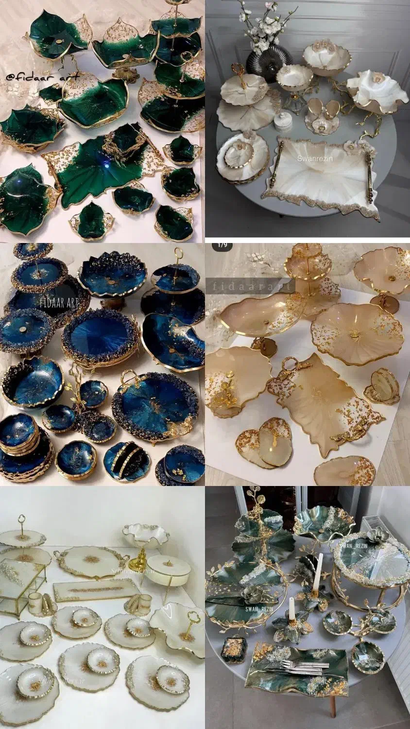 ساخت انواع ساعت و تابلو و ظروف رزینی|صنایع دستی و سایر لوازم تزئینی|تهران, سیروس|دیوار