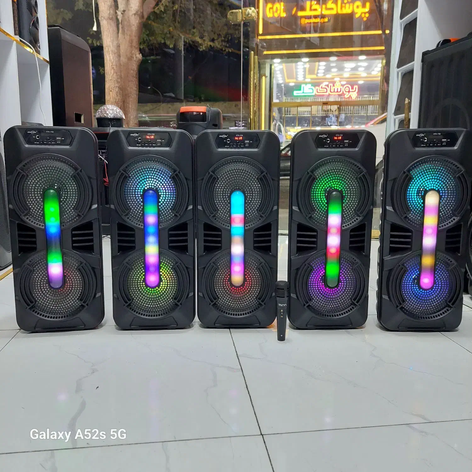 اسپیکر ۲ساب۸اینچ میکروفون دار زیر قیمت کارخانه|سیستم صوتی خانگی|تبریز, |دیوار