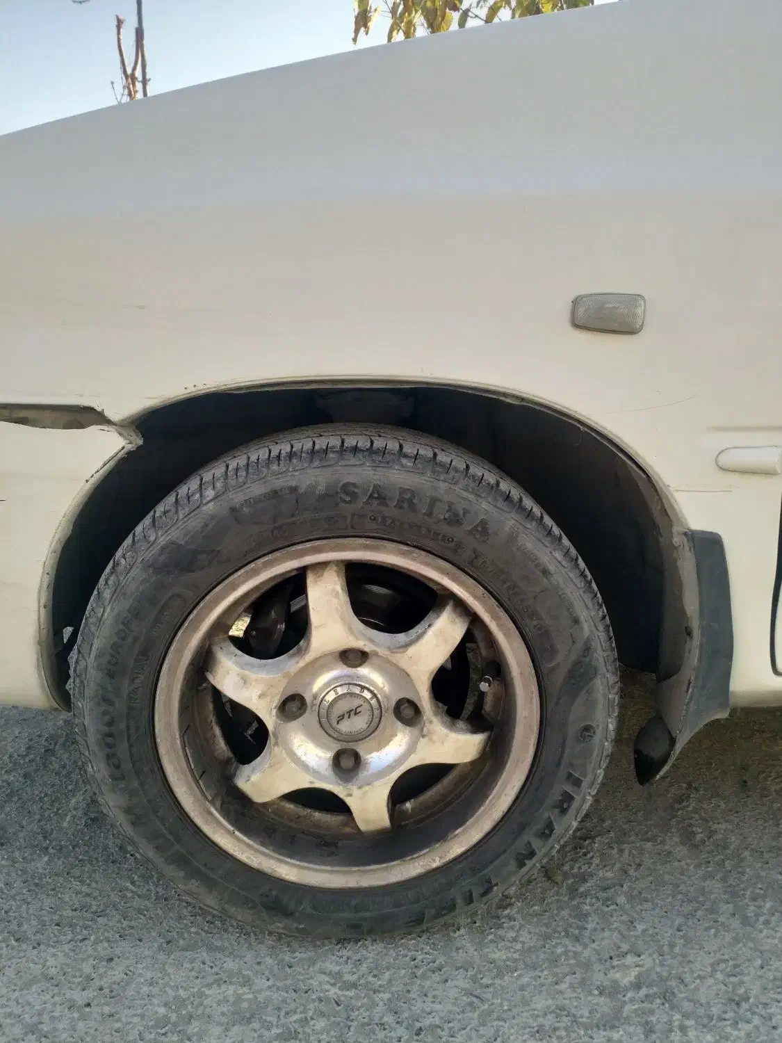 چهار حلقه رینگ و لاستیک|قطعات یدکی و لوازم جانبی|نجف‌آباد, صالح آباد|دیوار