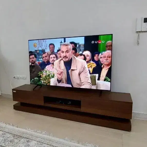 میز تلویزیون شیک مینیمال دو متری|میز تلویزیون|کرج, دهقان ویلا|دیوار