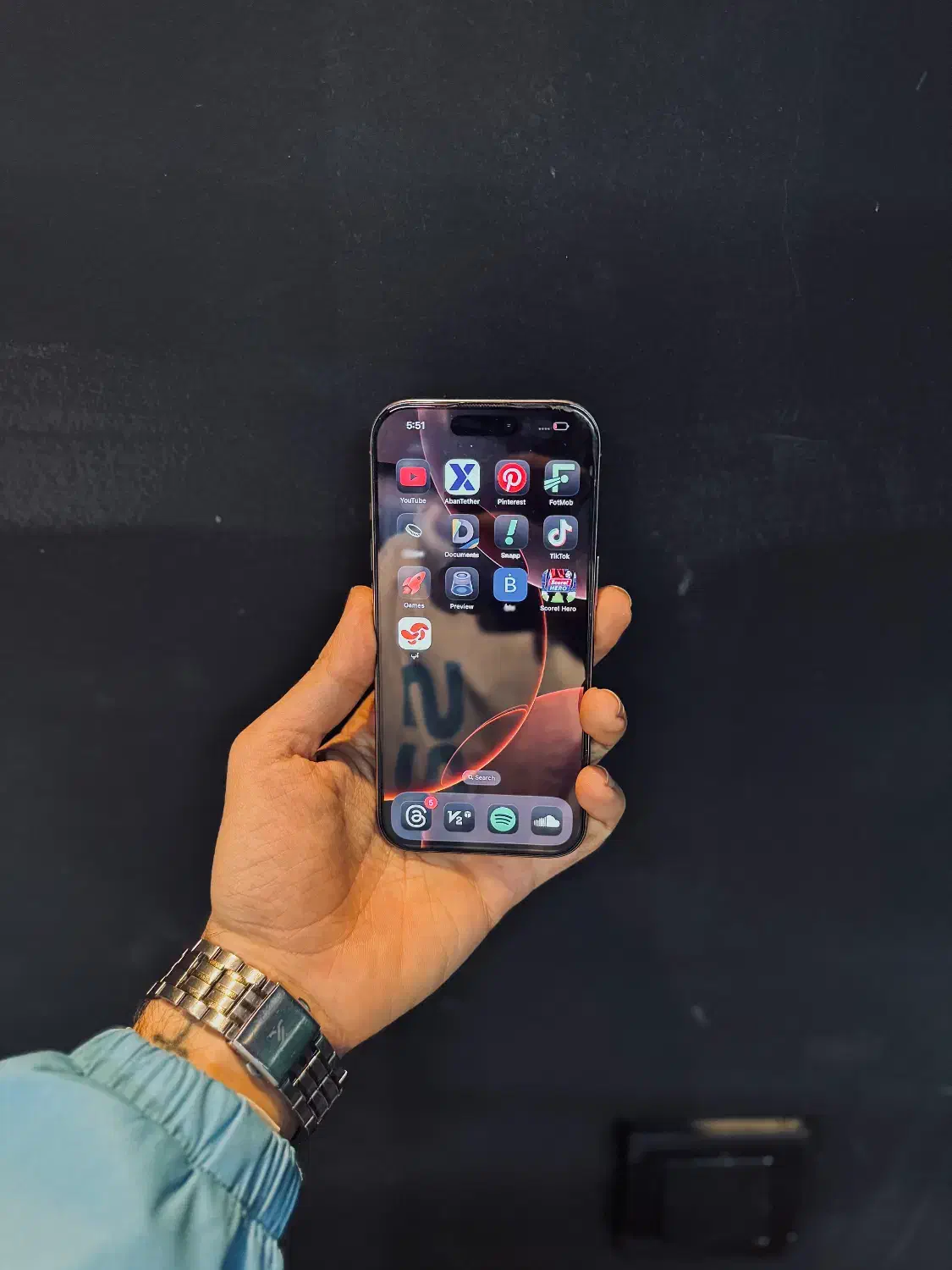 ایفون ۱۶ پرو باطری ۱۰۰|موبایل|قائمشهر, |دیوار