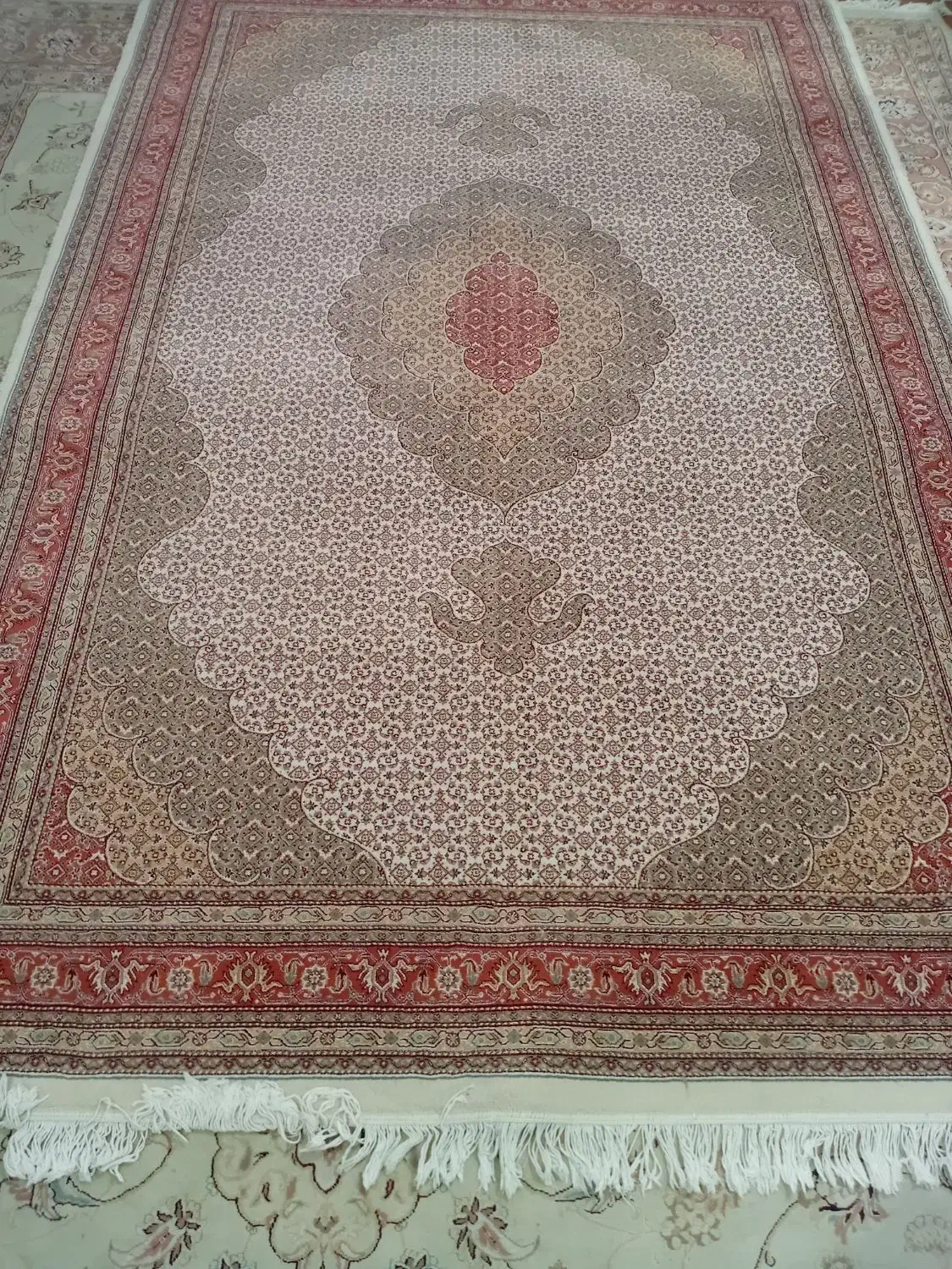 فرش ماهی|فرش|سمنان, |دیوار