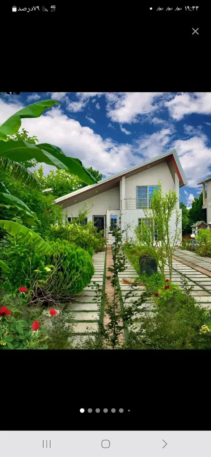 باغچه ویلانیم پیلوت جنگلی*  360متر استخردار|فروش خانه و ویلا|امامزاده عبدالله, |دیوار