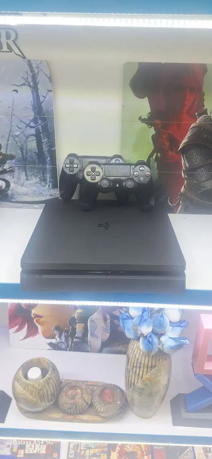 ps4 اسلیم 500gig کپی خور|کنسول، بازی ویدئویی و آنلاین|قم, شاه ابراهیم|دیوار