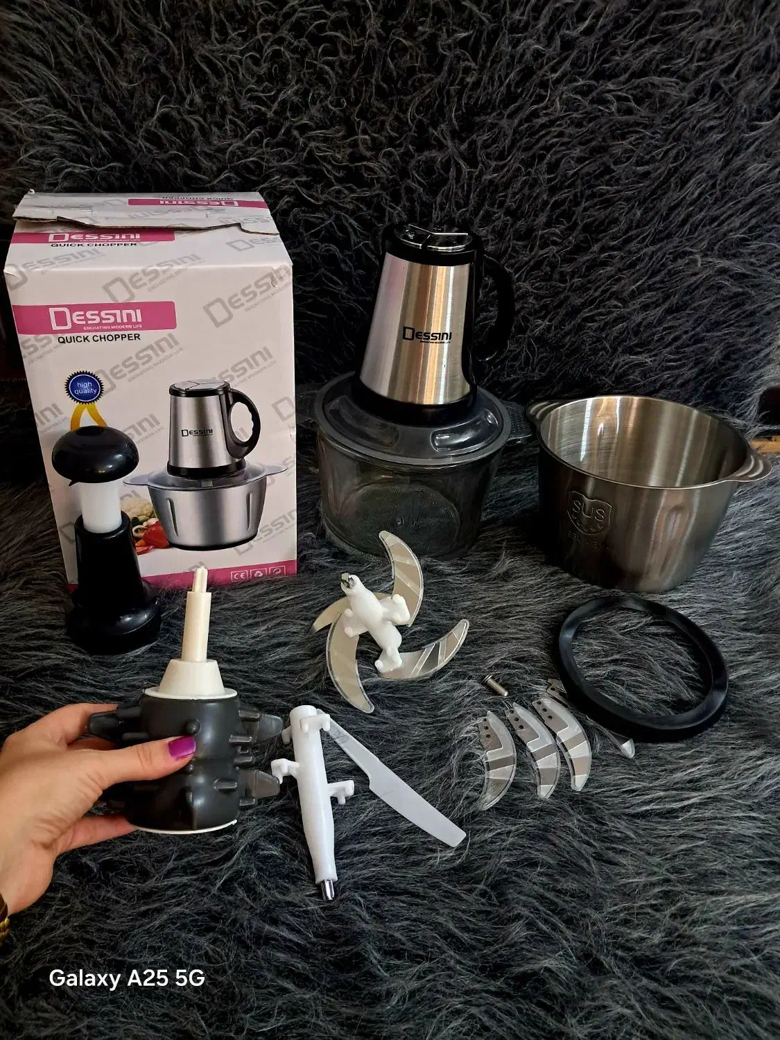 غذاسازهمزن خوردکن خردکن دسینی یونیک پاناسونیک|خردکن، آسیاب، غذاساز|مشهد, آزادشهر|دیوار