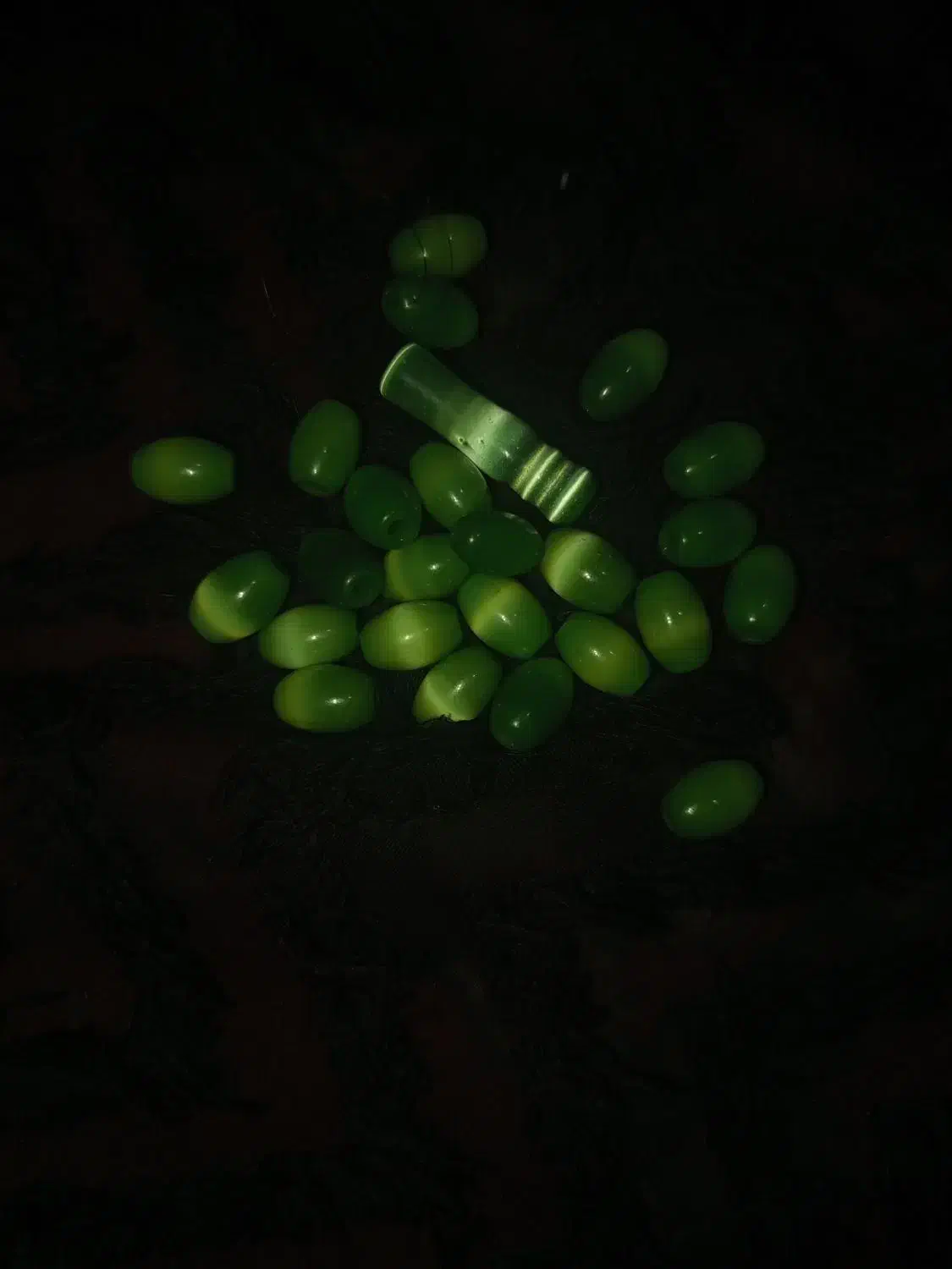 24عدد مهره چشم گربه ای با مهره اصلی تسبیح|جواهرات|یاسوج, |دیوار