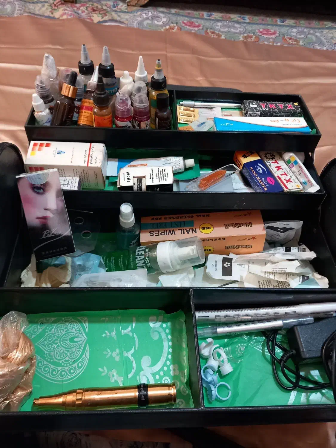 فروش لوازم تتو صورت|آرایشی، بهداشتی، درمانی|اسلامشهر, مسکن مهر اسلاشهر (شهرک امام خمینی)|دیوار