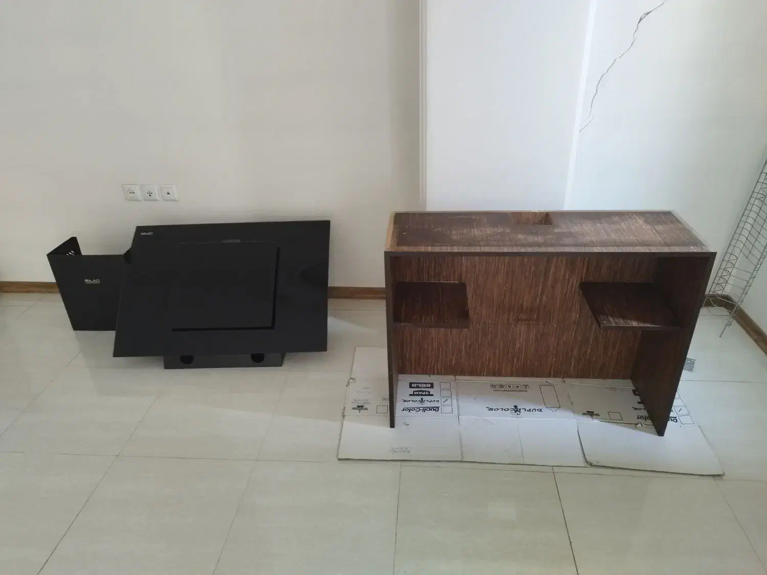 هود برند میلاد با کابینت|هود|فردیس, منظریه|دیوار