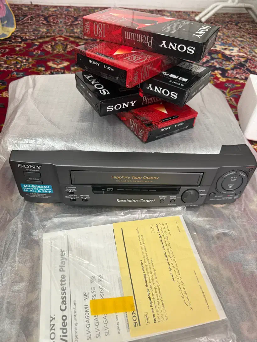 دستگاه ویدیو sony اصل ژاپن|پخش‌کننده DVD و ویدیو|تهران, امامت|دیوار