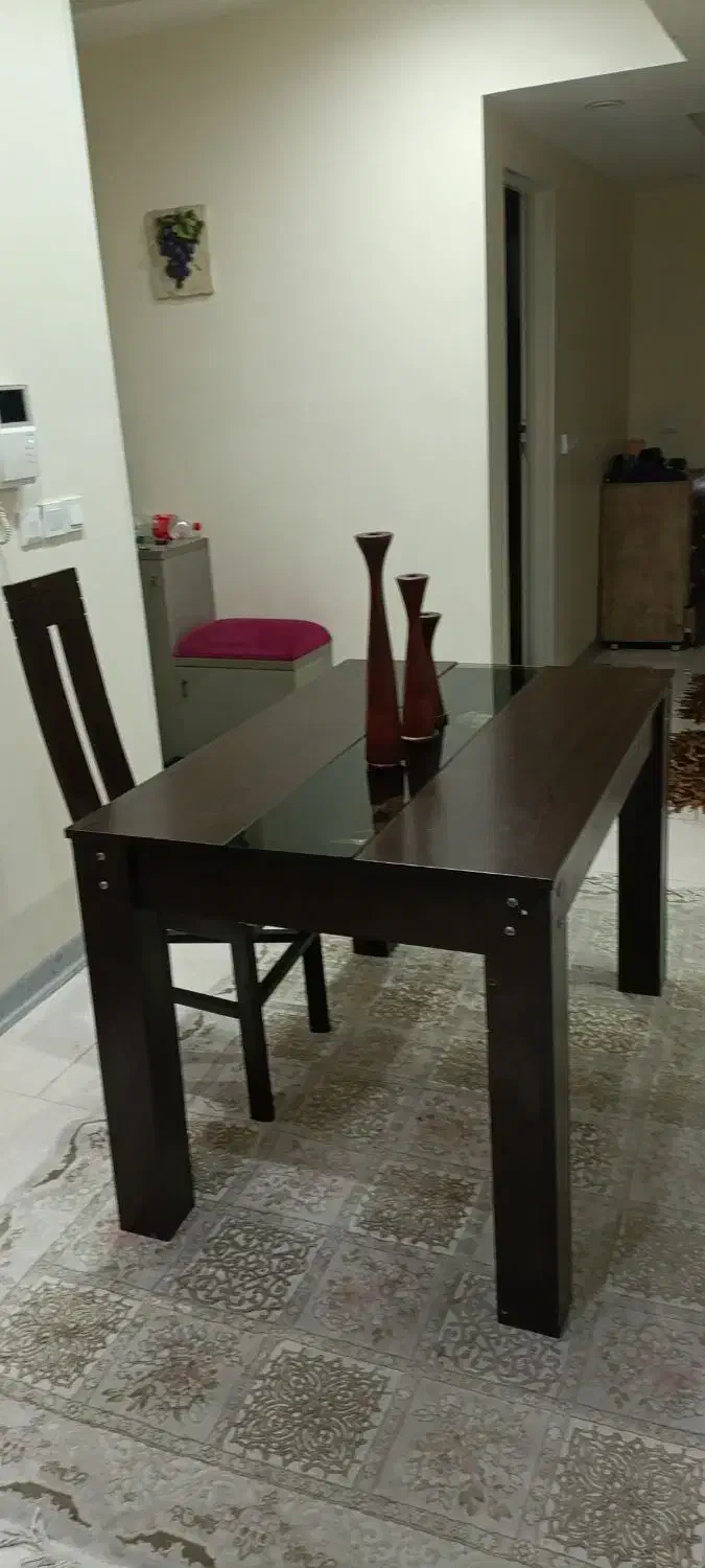 میز ناهار خوری ۶ نفره کاملا سالم|میز و صندلی غذاخوری|تهران, جوادیه تهرانپارس|دیوار