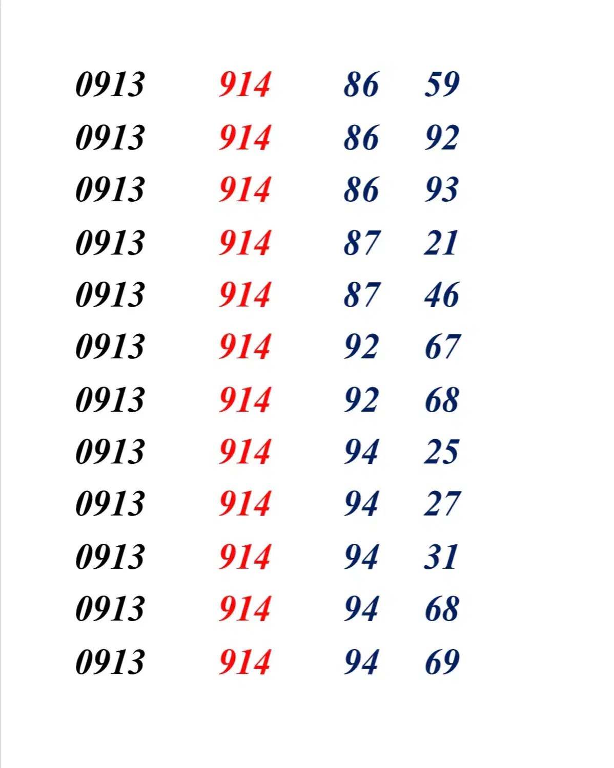 0913.914.92.68|سیم‌کارت|اصفهان, خواجو|دیوار