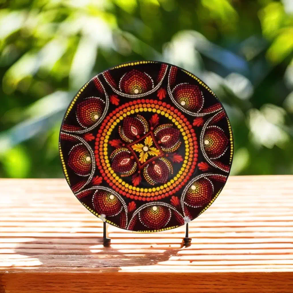 دیوار کوب های سفالی هنر نقطه کوبی  صنایع دستی|صنایع دستی و سایر لوازم تزئینی|آبادان, |دیوار