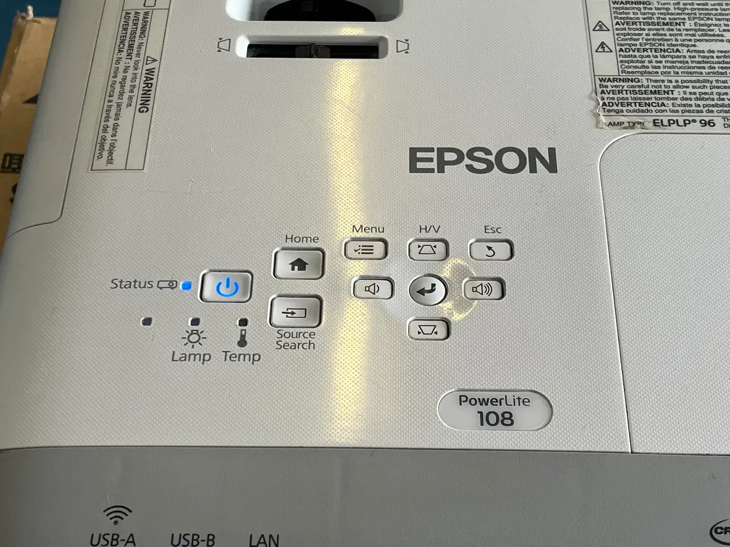 ویدیو پروژکتور اپسون 108 مناسب منزل فضای باز|تلویزیون و پروژکتور|تهران, جمال‌زاده|دیوار