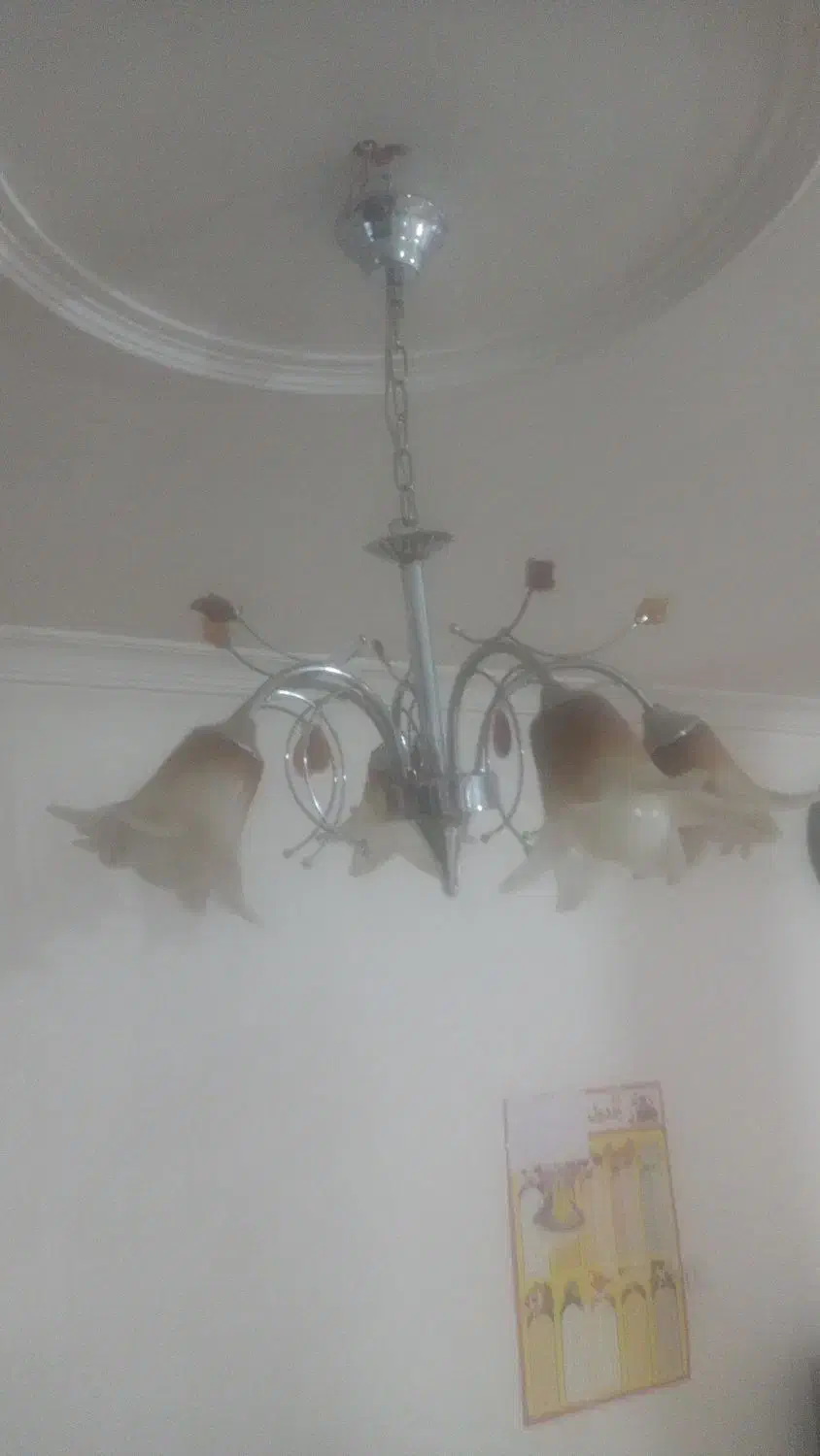 لوستر|لوستر و چراغ آویز|همدان, |دیوار