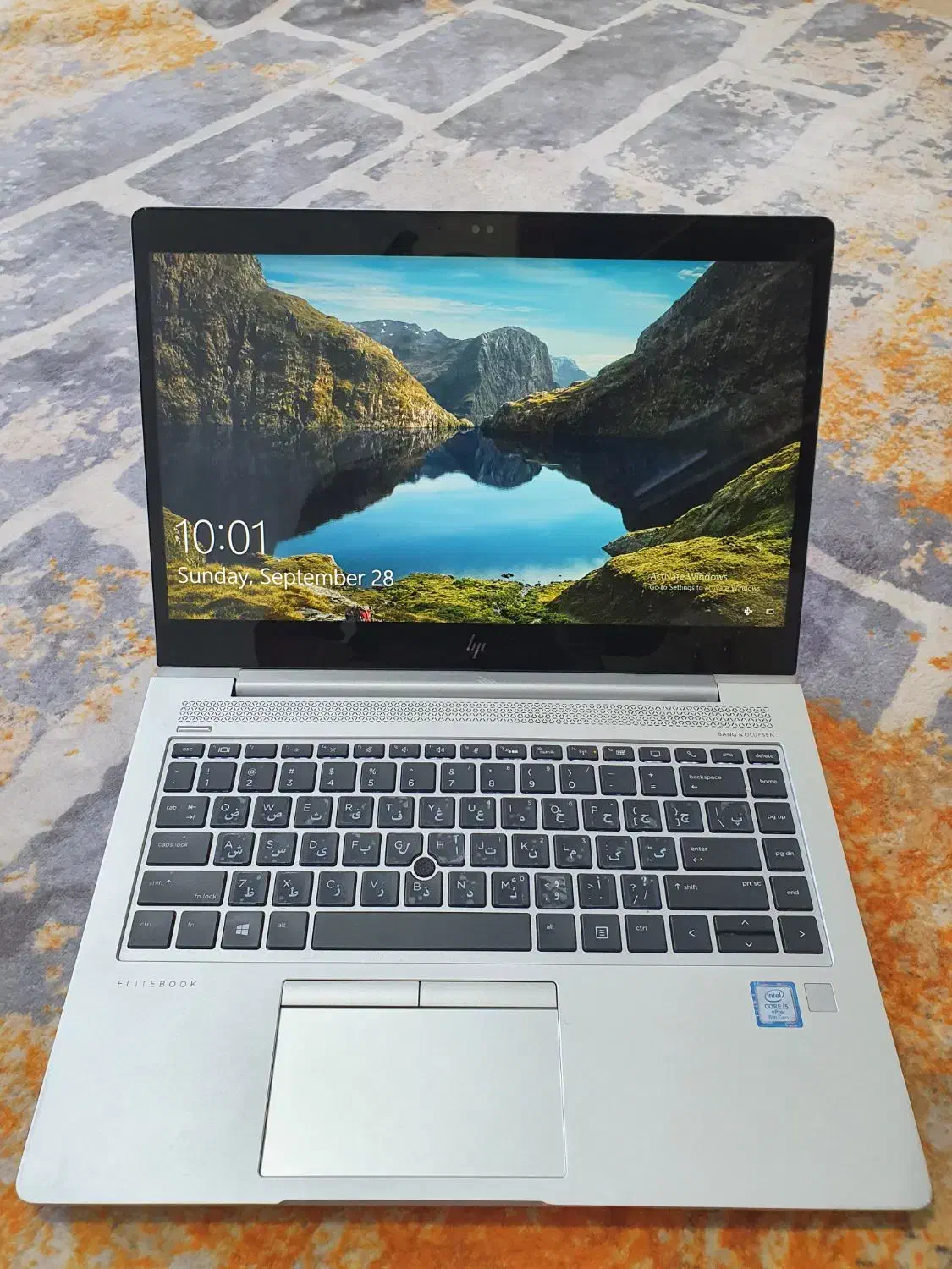 لبتاپ hp g5 i5 سری u صفحه لمسی|رایانه همراه|تکاب, |دیوار