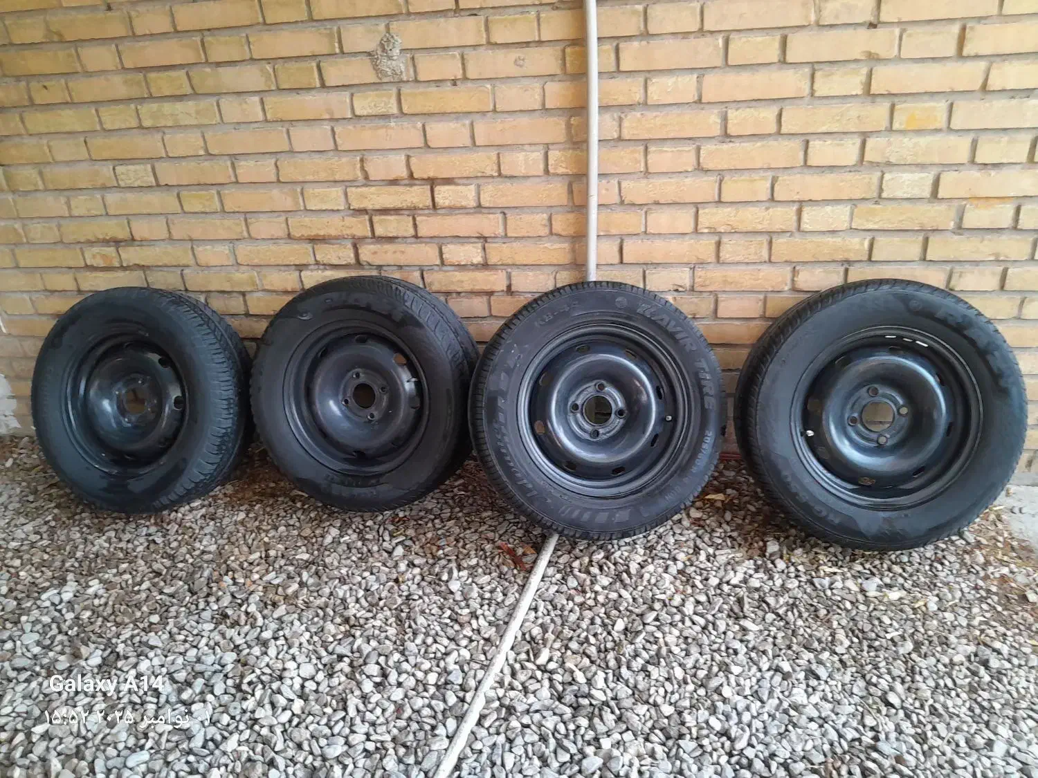 رینگ و لاستیک 14|قطعات یدکی و لوازم جانبی|دوگنبدان, |دیوار