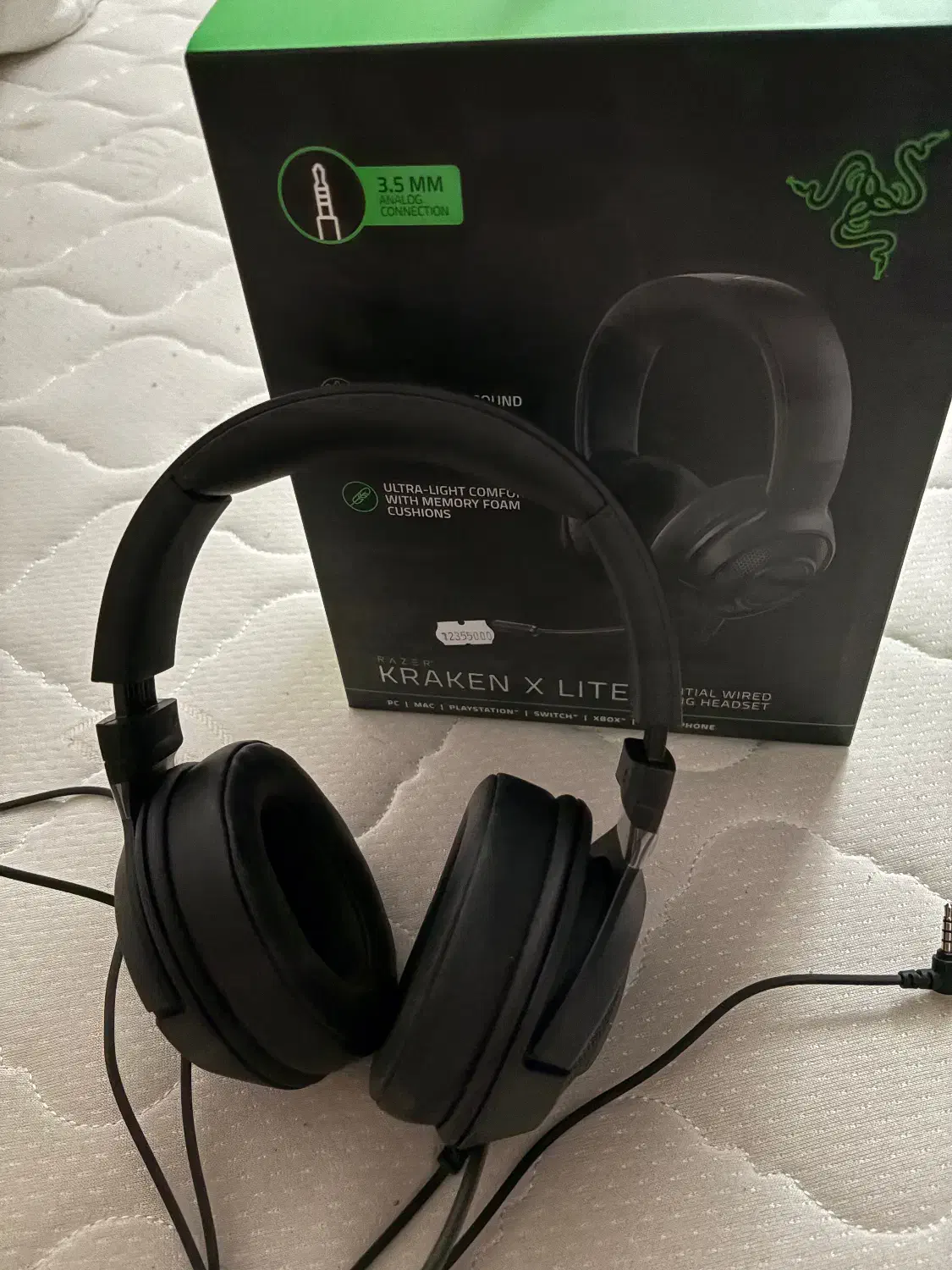 هدست razer kraken x lite|قطعات و لوازم جانبی رایانه|شیراز, وحدت|دیوار