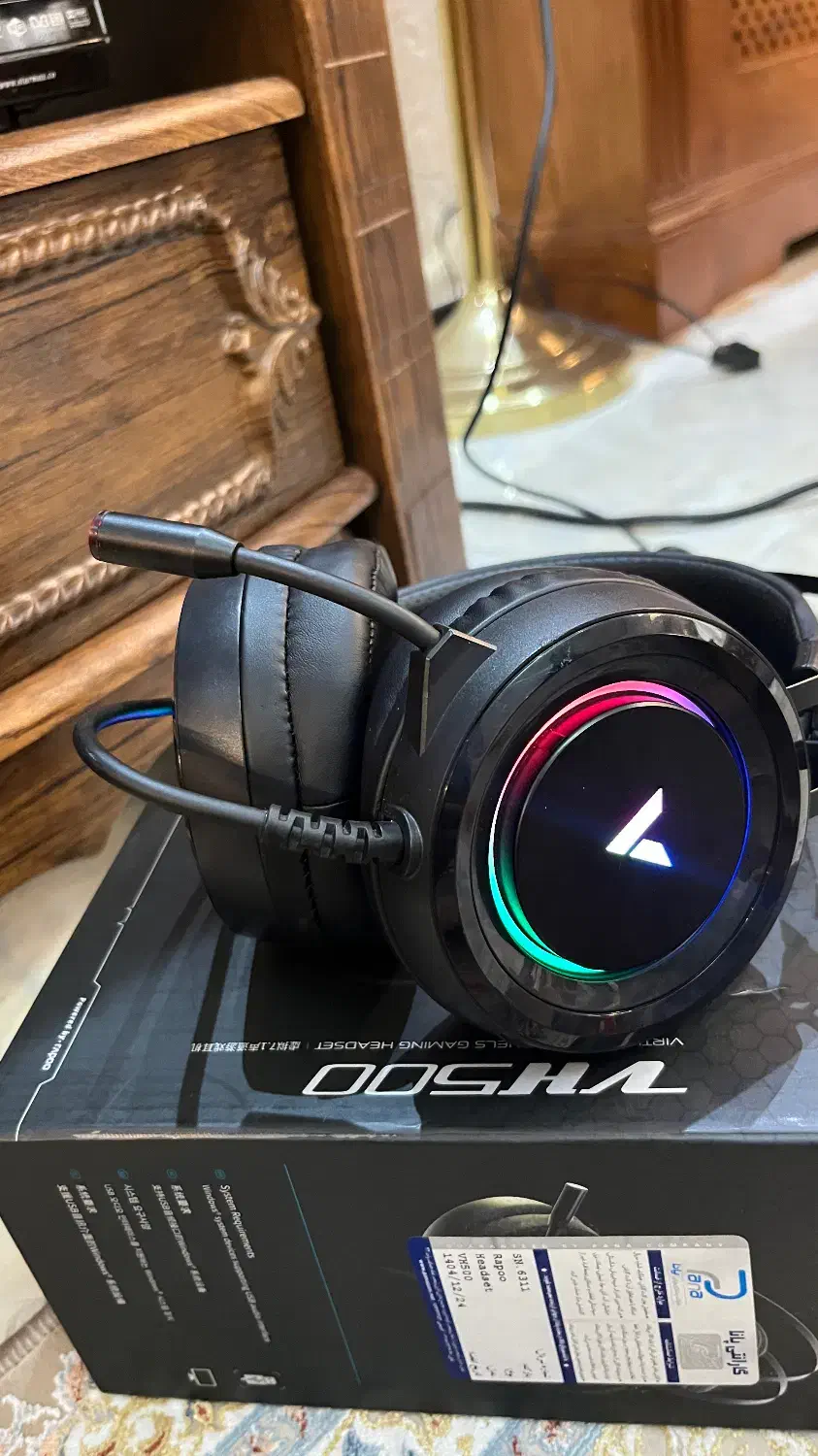 هدفن با سیم و میکروفن|لوازم جانبی موبایل و تبلت|رودهن, |دیوار