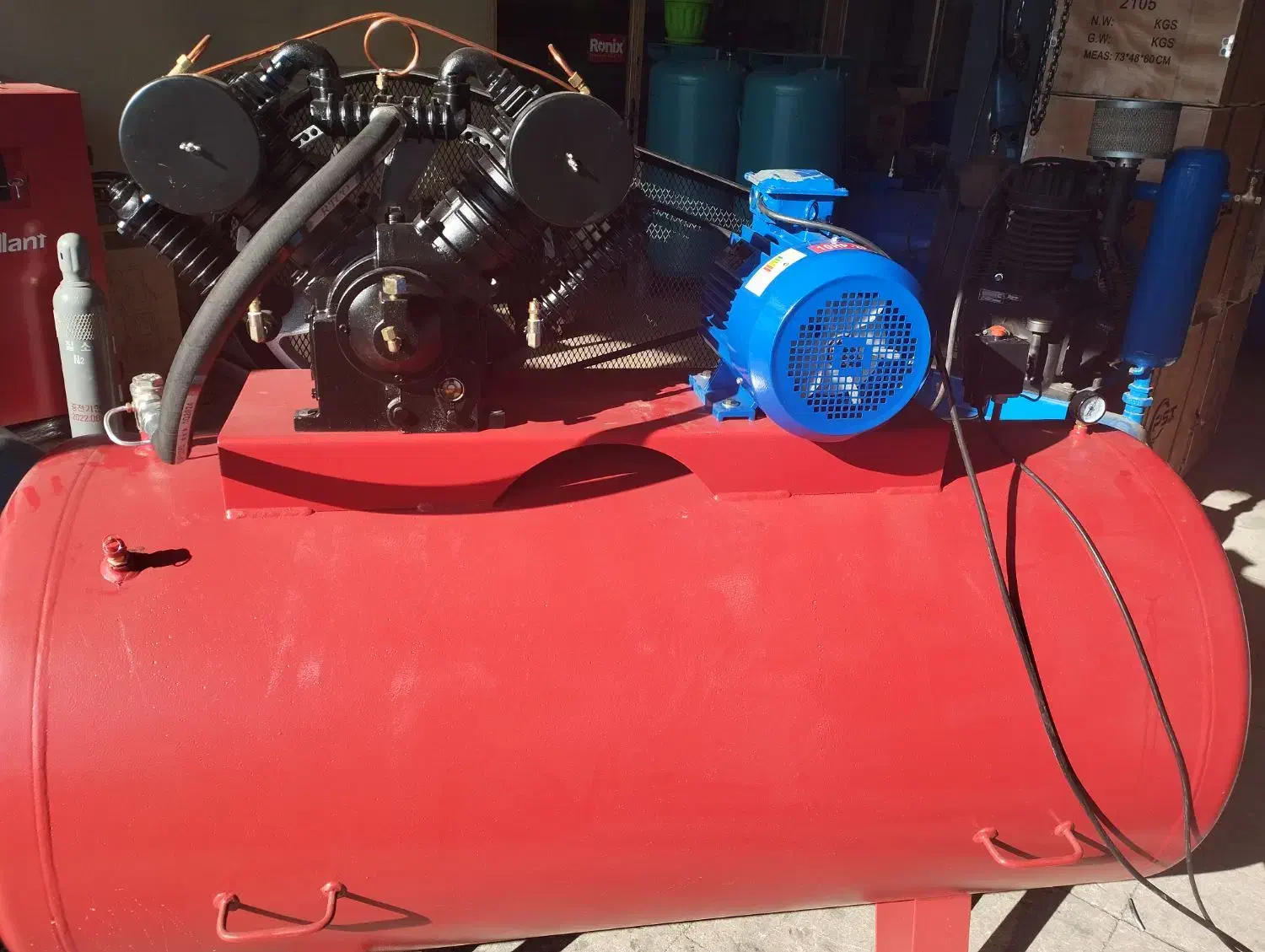 کمپرسور 1000 . 500 لیتری|ماشین‌آلات صنعتی|تبریز, |دیوار