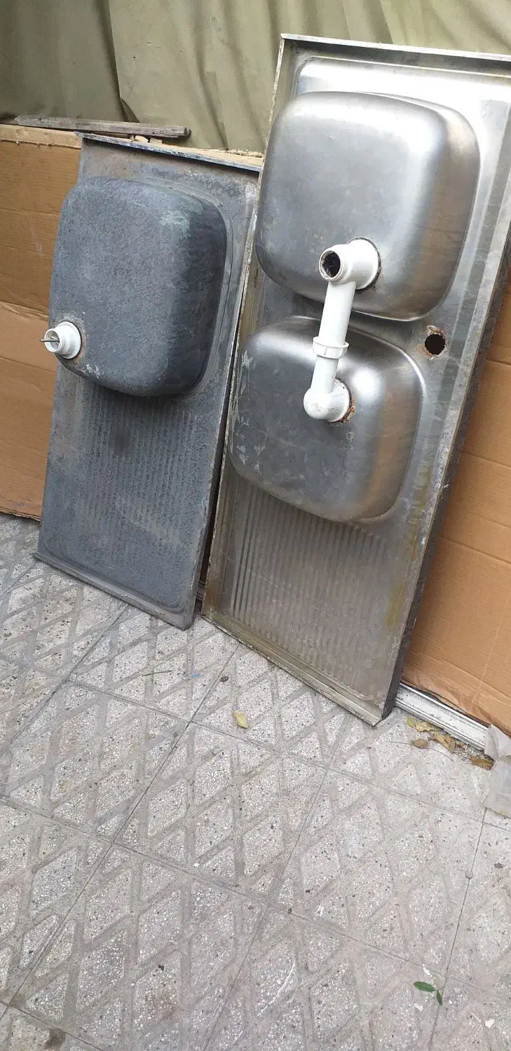 سینک ظرفشویی دولگنه وتک لگنه|مصالح و تجهیزات ساختمان|تهران, نیروی دریایی|دیوار