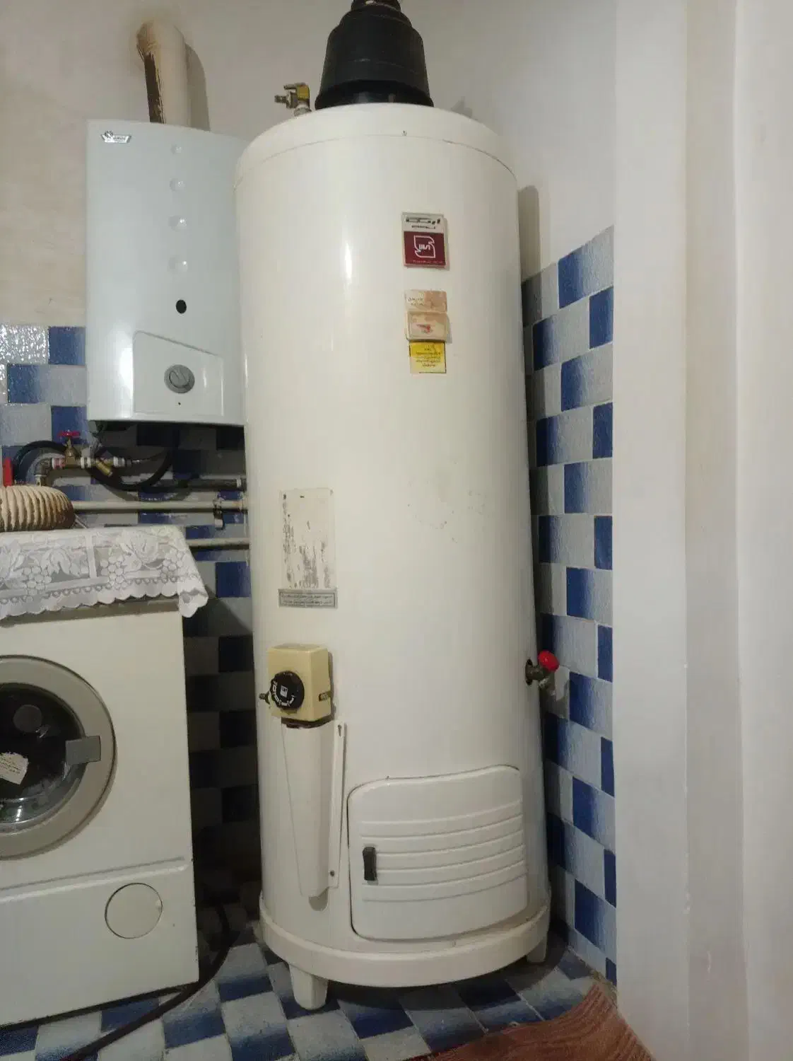 آبگرمکن گازی ایستاده|آبگرمکن، پکیج، شوفاژ|خلخال, |دیوار