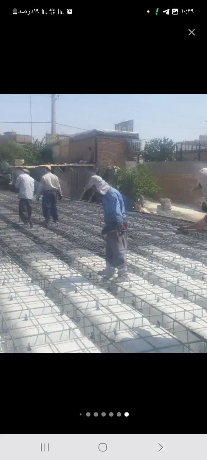 اجرای کلیه مراحل قالب بندی فلزی و وافل دو طرفه|خدمات پیشه و مهارت|مشهد, زیبا شهر|دیوار