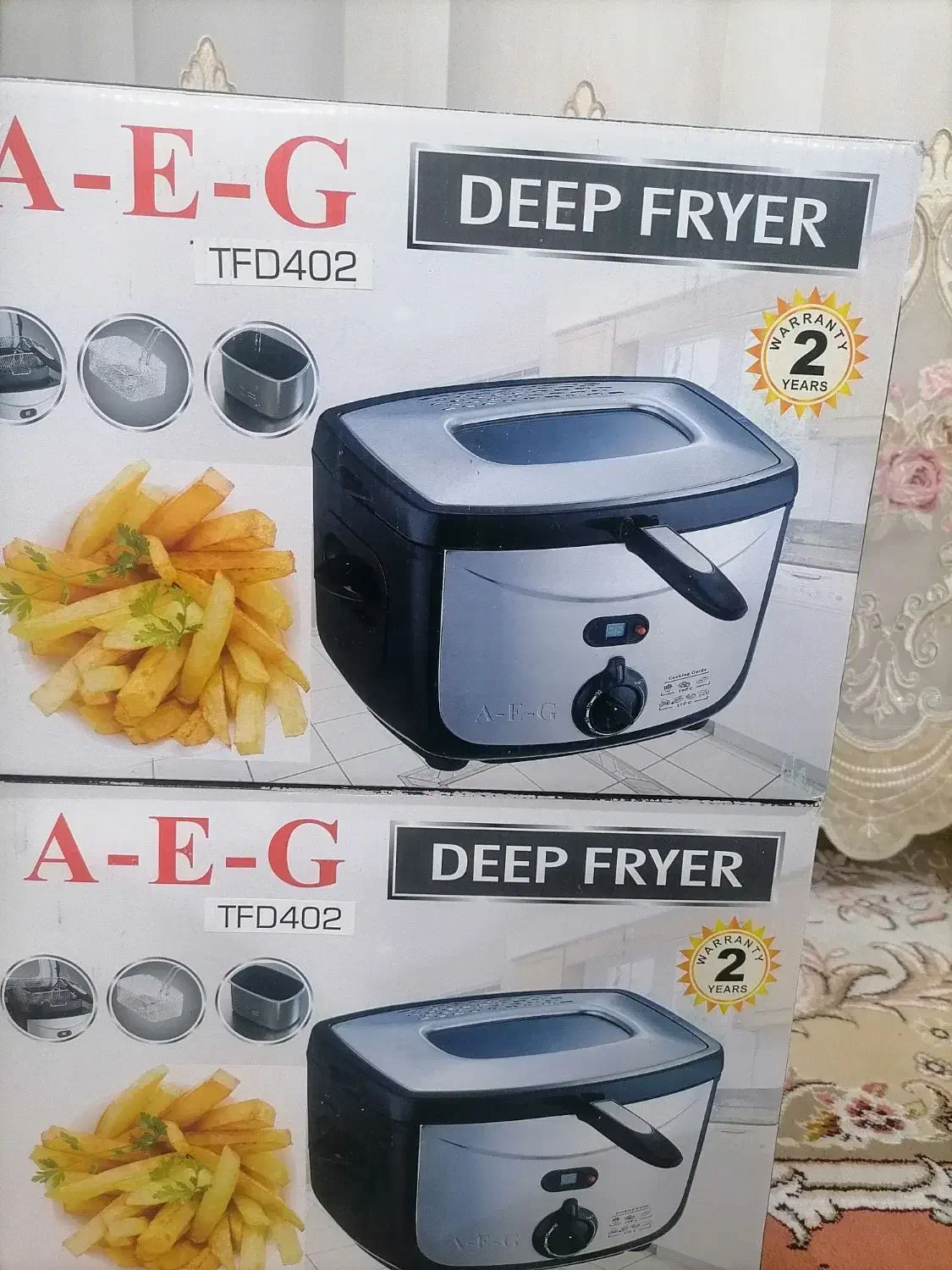 مینی سرخ کن مارکAEG|اجاق گاز و لوازم برقی پخت‌وپز|قم, بنیاد|دیوار