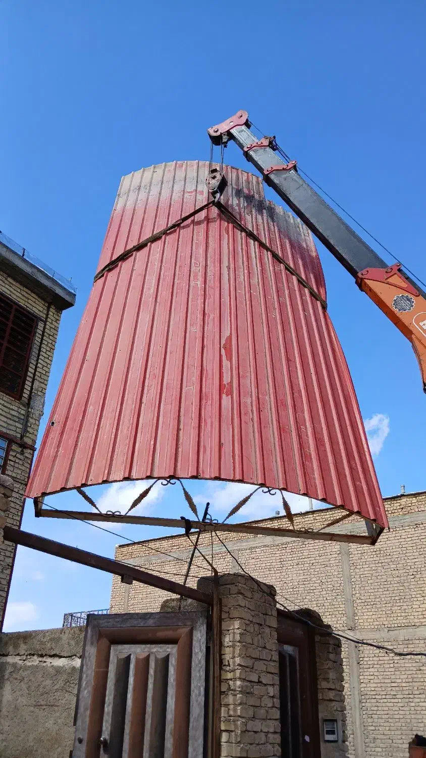 سایه بان فلزی|مصالح و تجهیزات ساختمان|کوار, |دیوار