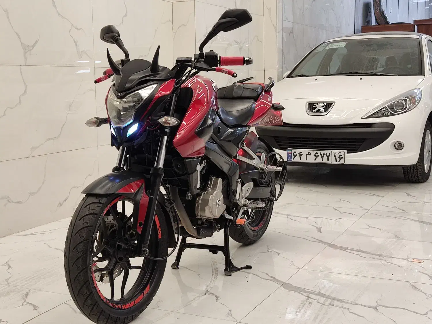 NS200|موتورسیکلت|کرج, باغستان|دیوار