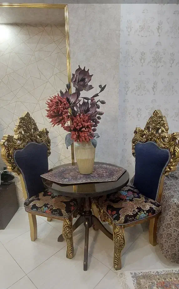 مبل سلطنتی طلا کوب|مبلمان خانگی و میز عسلی|کرمانشاه, |دیوار