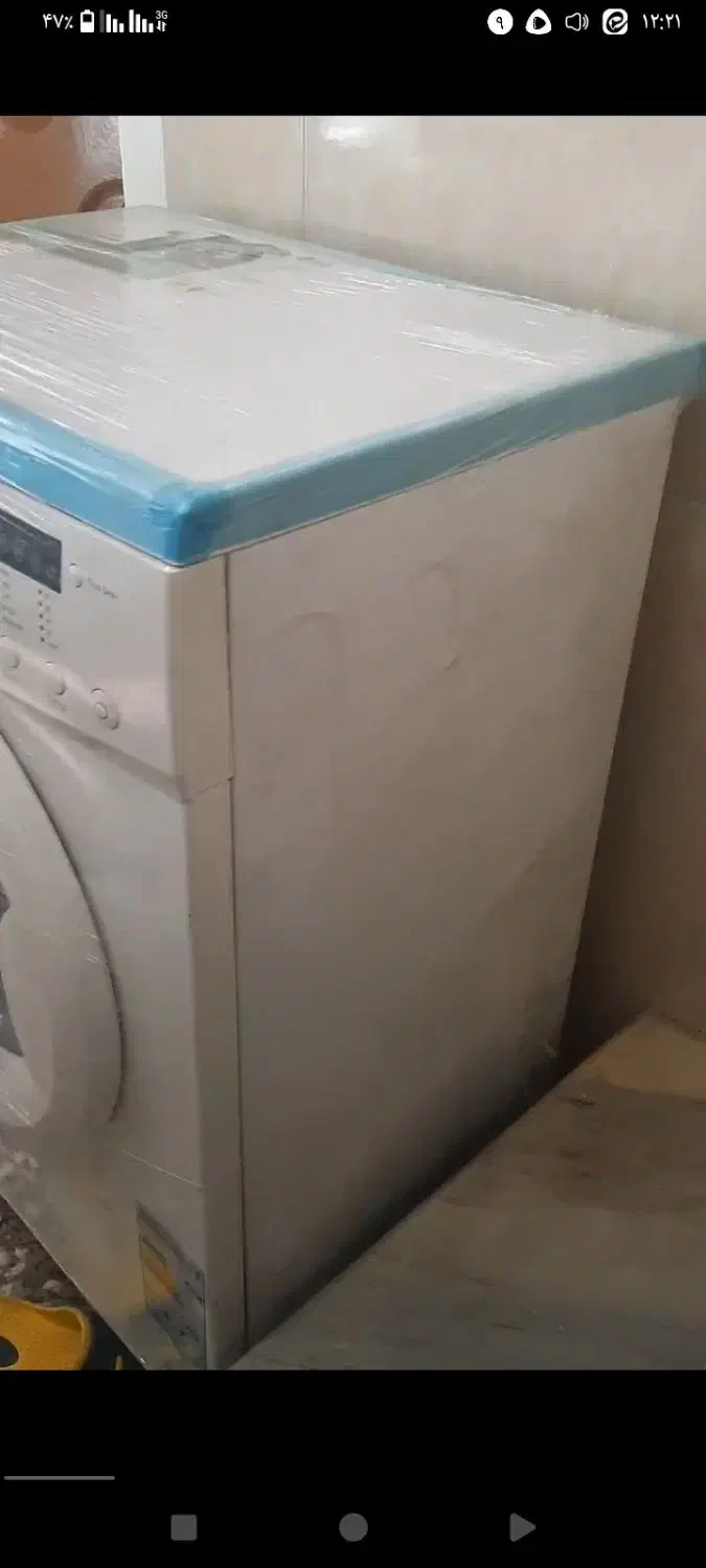 لباسشویی سالم وتمیز ال جی با نو فرقی نداره|ماشین لباسشویی و خشککن لباس|قم, چهل درخت|دیوار