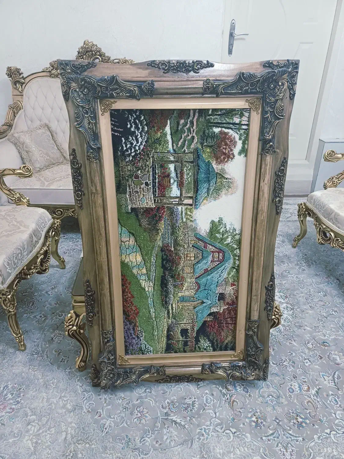 تابلو فرش|تابلو، نقاشی، عکس|تیکمه داش, |دیوار