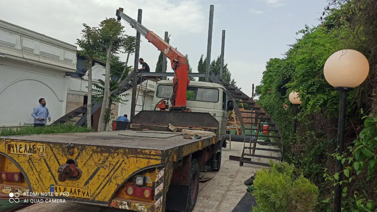 جرثقیل در اندیشه و شهریار فردیس تهران کرج|خدمات حمل و نقل|اندیشه, اندیشه فاز ۱|دیوار