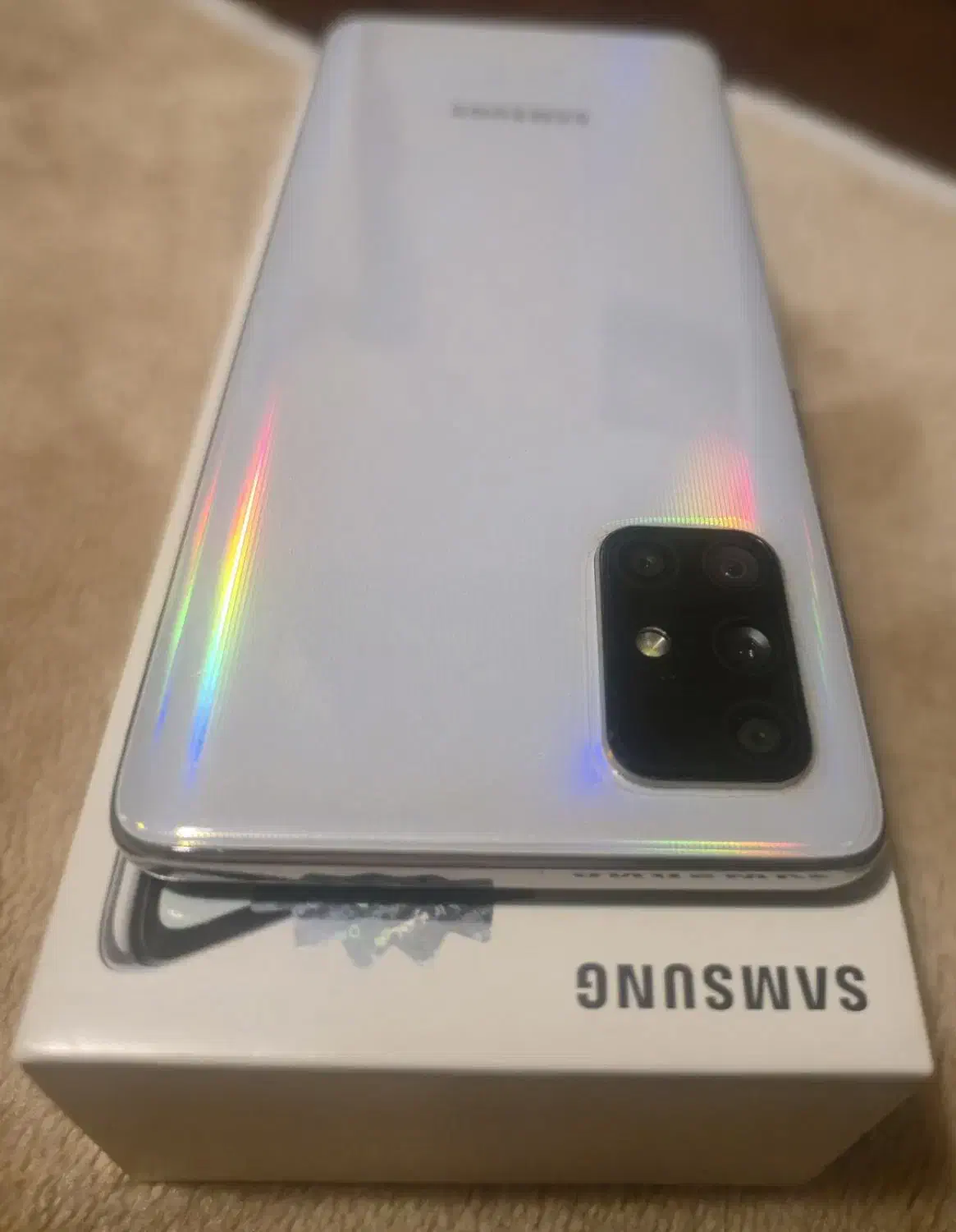 گوشی گلکسی سامسونگA71 نقره ای|موبایل|تهران, گیشا|دیوار