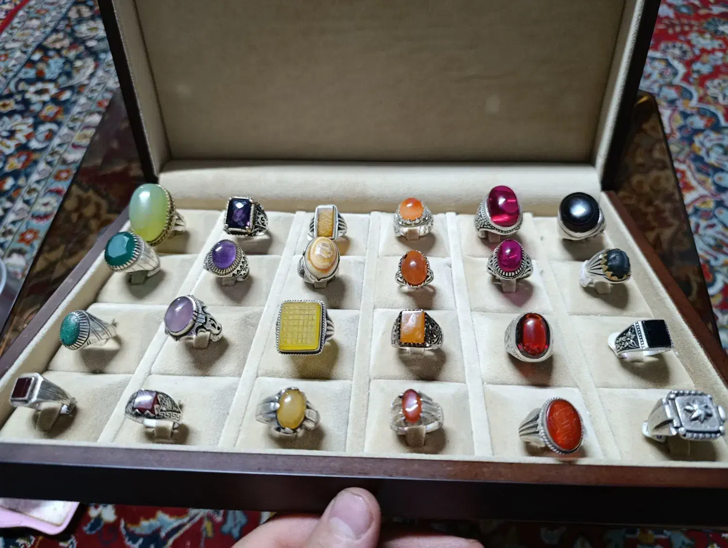 انگشتر نقره چند عدد موجود|جواهرات|چهاردانگه (تهران), |دیوار