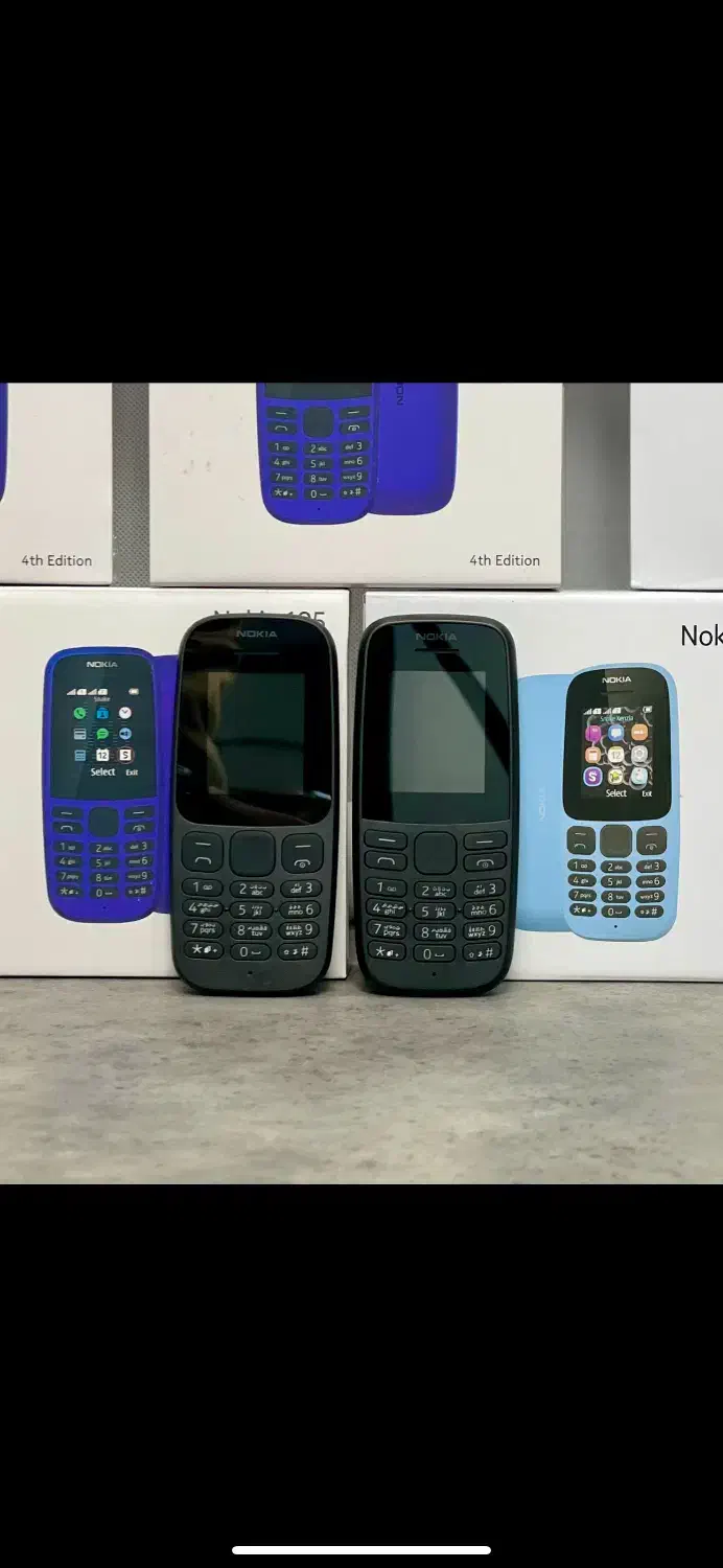 نوکیا ۱۰۵ اصل ویتنام آکبندتنوع رنگ ومدل با گارانتی|موبایل|ارومیه, |دیوار