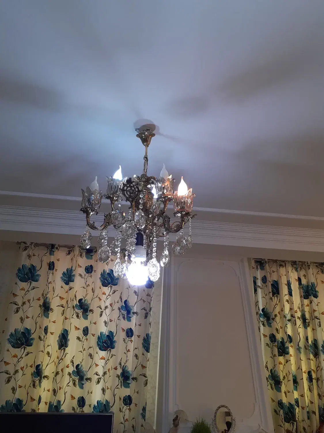 لوستر برنز  نونو زیر قیمت|لوستر و چراغ آویز|میانه, |دیوار