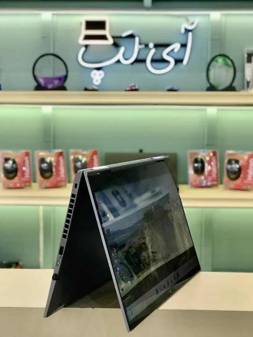 لپتاپ ۳۶۰ درجه همراه با قلم خفن|رایانه همراه|قم, صفائیه|دیوار